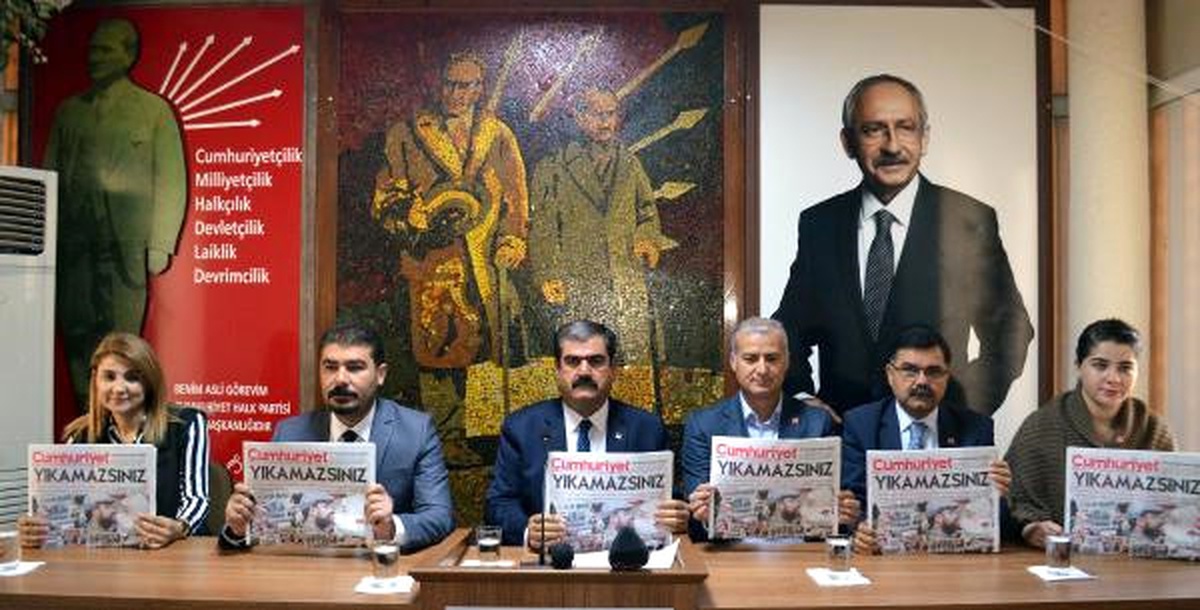 CHP Gaziantep İl Başkanı Sucu\'dan \'Cumhuriyet Gazetesi\' Tepkisi