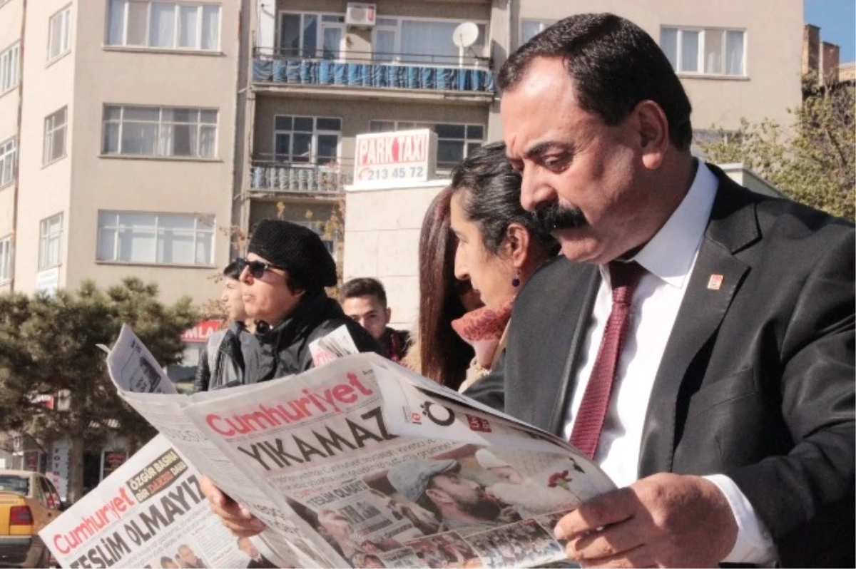 CHP İl Başkanı Yılmaz Zengin: "Basına Baskı Uygulanamaz"