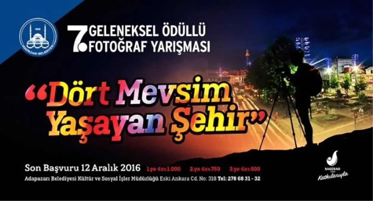 Dört Mevsim Yaşayan Şehir" Fotoğraf Yarışması Başvuruları Devam Ediyor