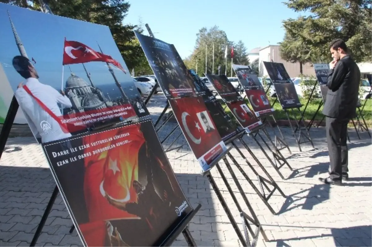 Elazığ\'da 15 Temmuz Fotoğraf Sergisi Açıldı