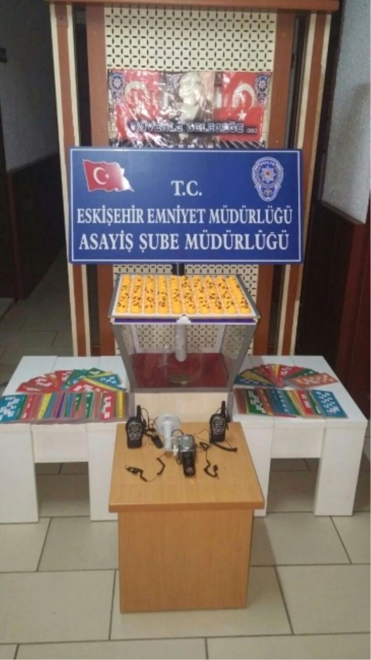 Eskişehir\'de Tombala Baskını