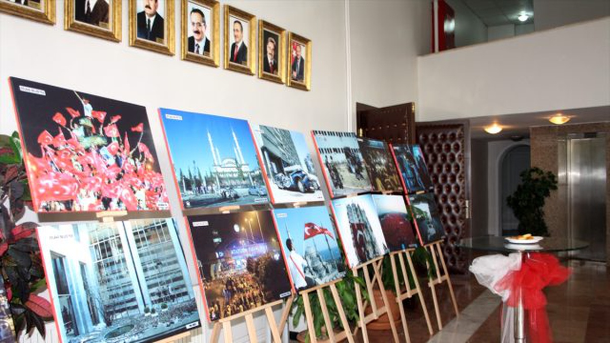 Gölbaşı İlçesinde "15 Temmuz Fotoğraf Sergisi" Açıldı