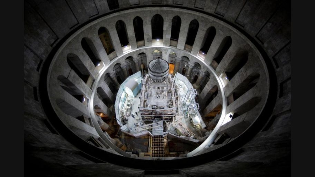 Çalışmalar Başladı! Hz. İsa'nın Mezarı Açılıyor