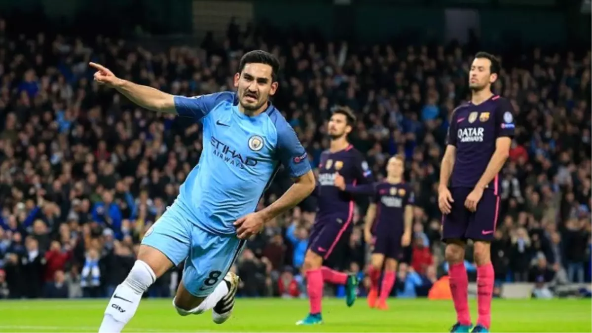 İlkay Attı Manchester City, Barcelona\'yı Devirdi