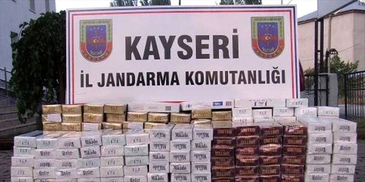 Kayseri\'de Sigara Kaçakçılığı