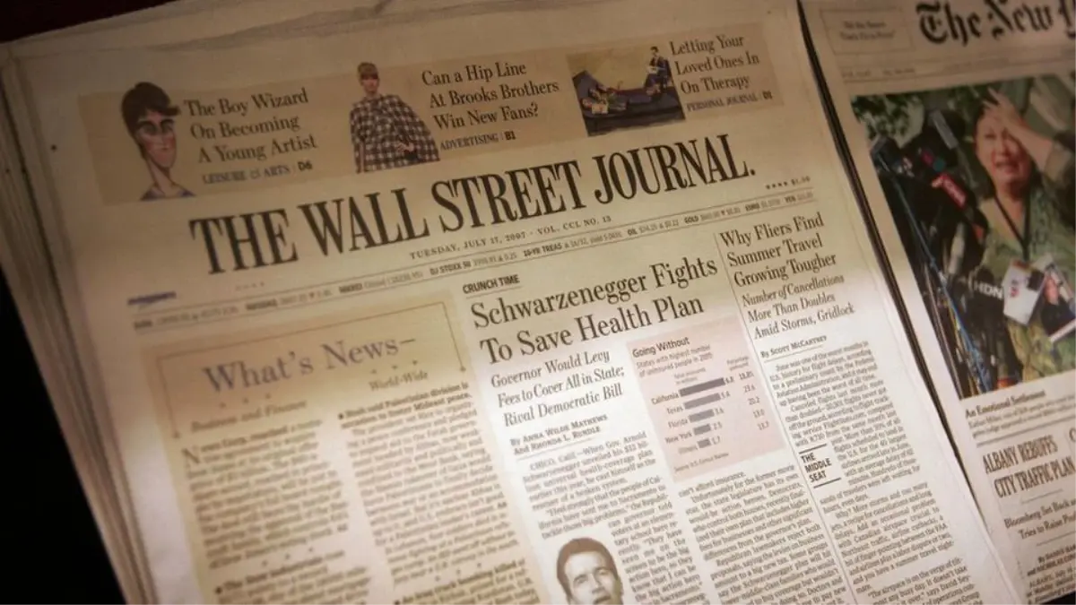 Reklamda Gelir Kaybı Wall Street Journal\'ı da Vurdu