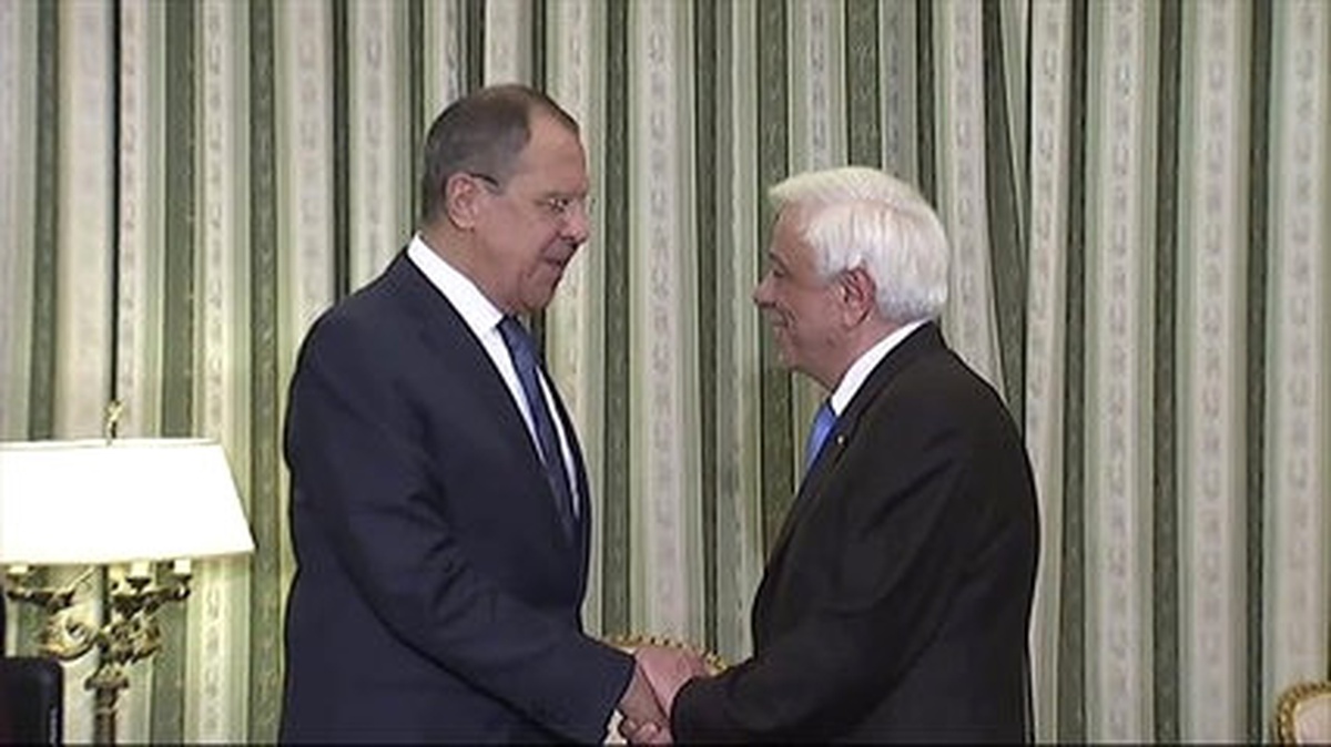 Rusya Dışişleri Bakanı Lavrov Atina\'da