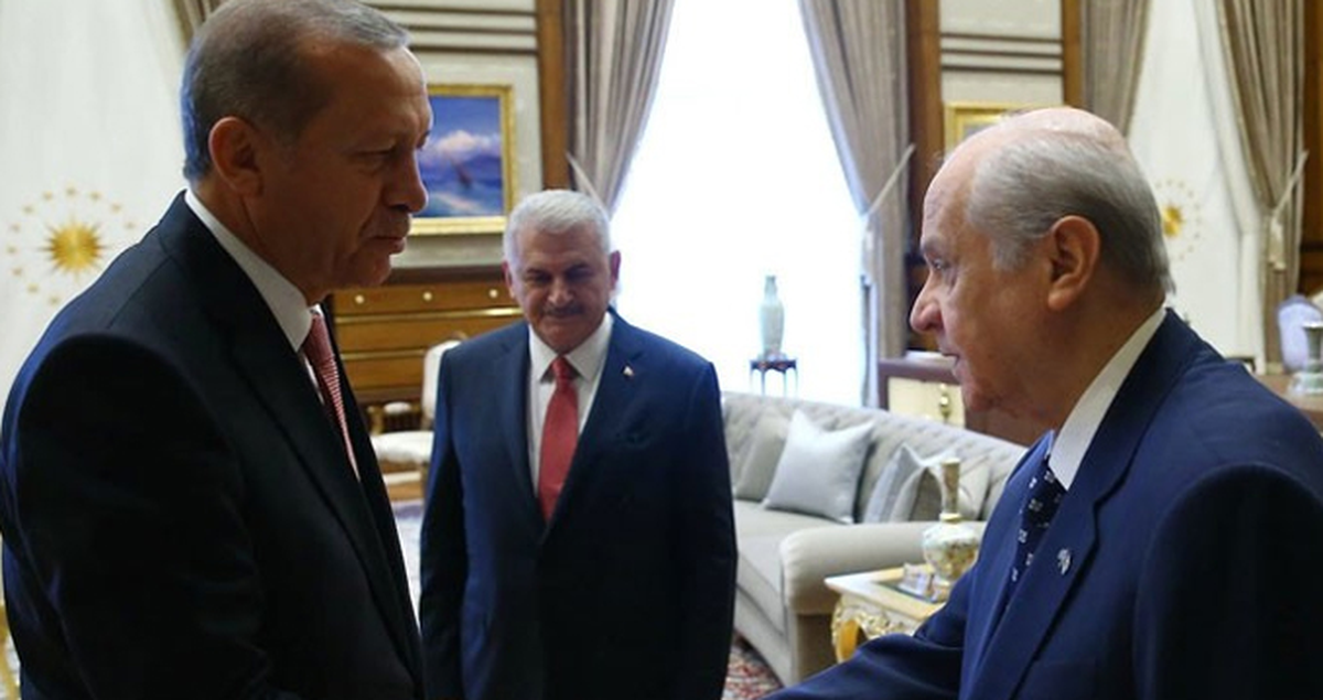 Erdoğan ve Bahçeli Yarın Saat 14'de Beştepe'de Görüşecek