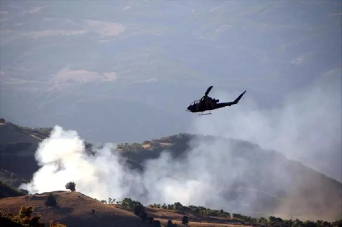 Tunceli\'de PKK\'lılara Hava Destekli Operasyon