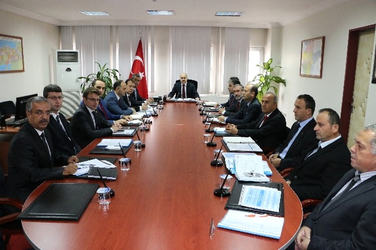 Vali Dağlı Başkanlığında Yatırım İzleme Toplantısı Gerçekleştirildi