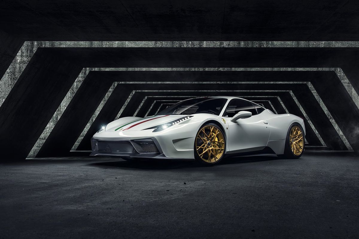 Vorsteiner Farkıyla Ferrari 458-Vx