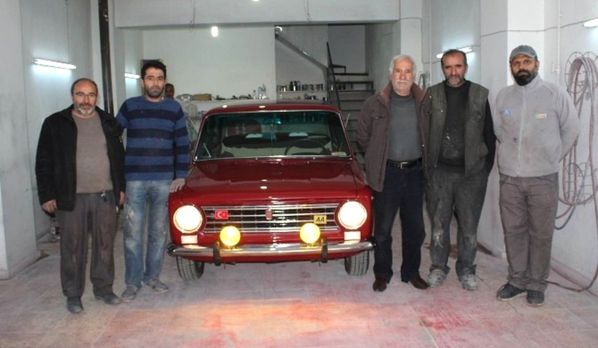 1976 Model 'Murat 124'ü 2 Bin Liraya Aldı, 32 Bin Liraya Modifiye Etti