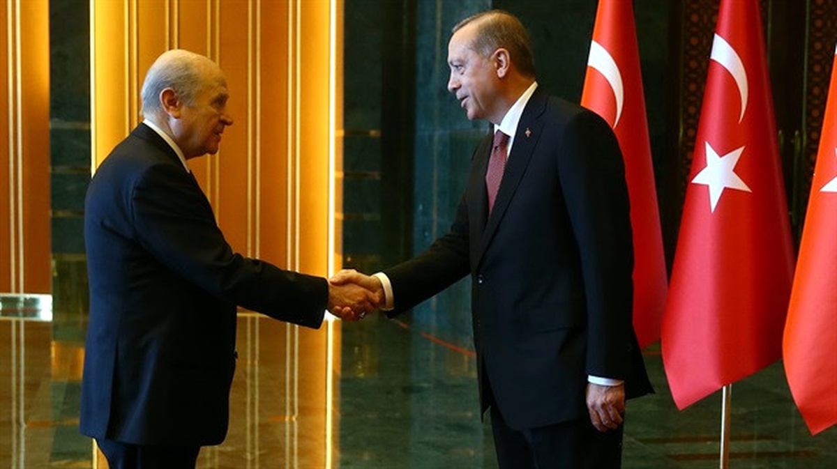 Cumhurbaşkanı Erdoğan, MHP Lideri Bahçeli\'yi Kabul Etti
