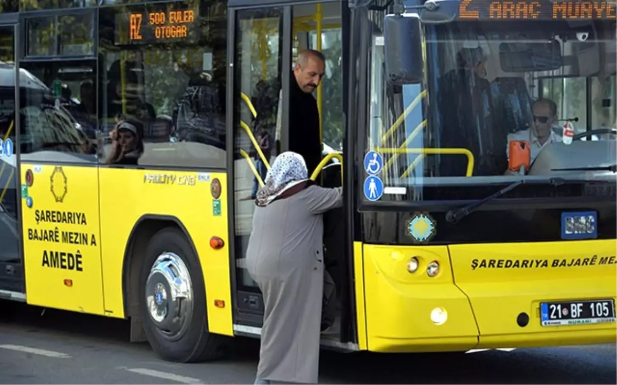 Diyarbakır\'da 1 Hafta Sonra Otobüsler Seferlere Başladı