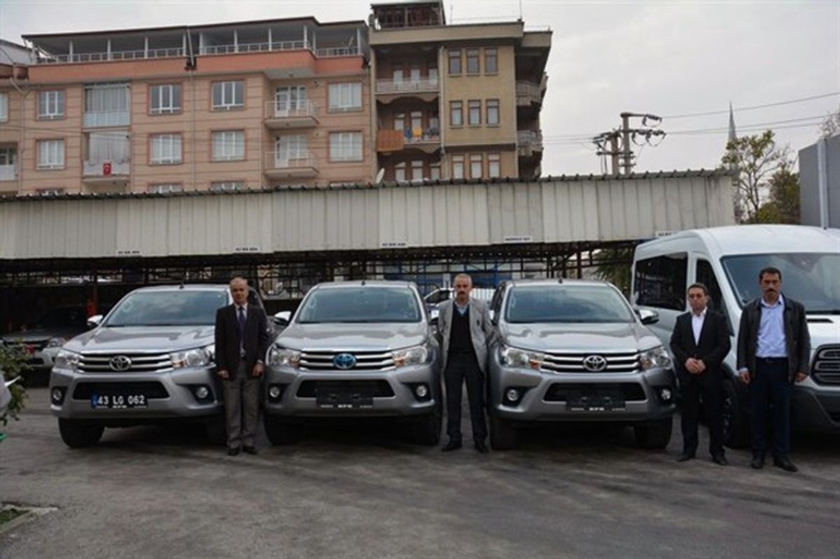 Domaniç, Gediz ve Kütahya Orman İşletme Müdürlüklerine 4 Yeni Araç