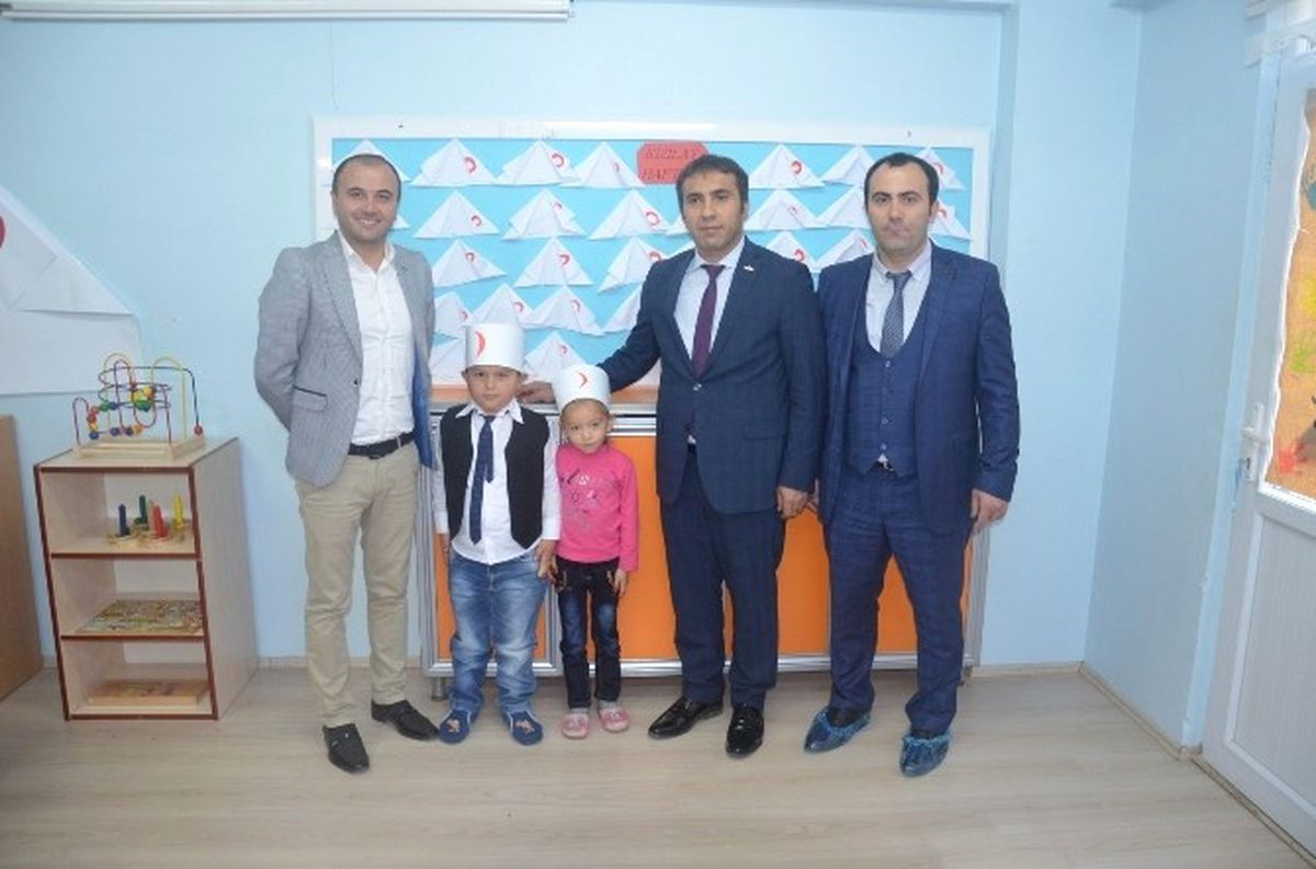 Fatsa\'da Kızılay Ana Sınıfını Donattı