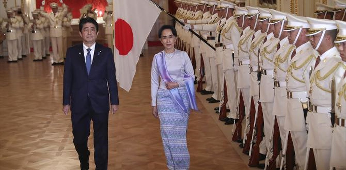 Myanmar Dışişleri Bakanı Suu Çii Japonya\'da