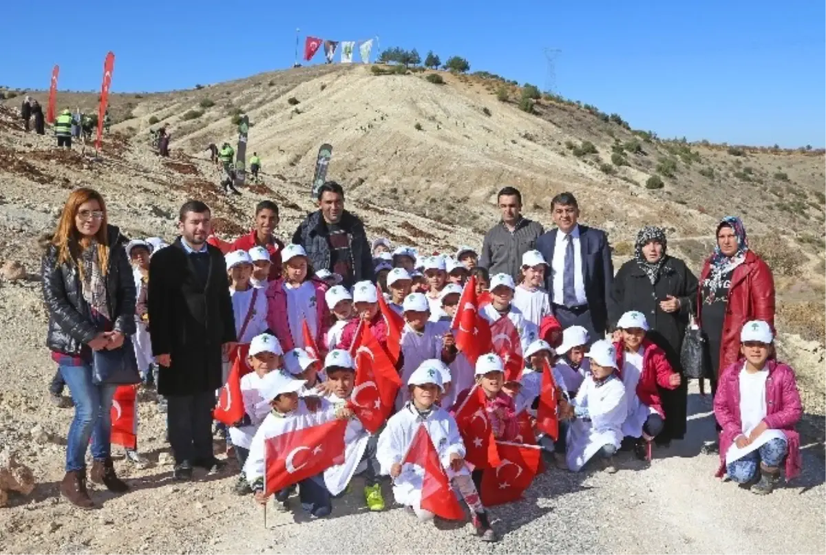 Şehitkamil\'de 13. Etap Bi Dünya Yeşil Ormanı Kuruldu