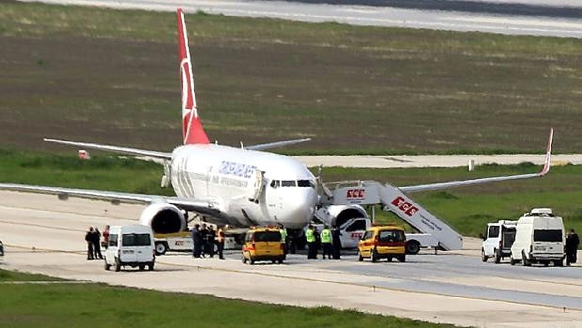 THY Uçağına Asılsız Bomba İhbarı