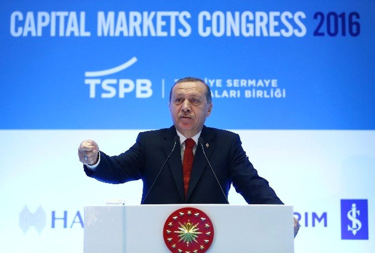 Aktüel Görüntü) Cumhurbaşkanı Erdoğan Sermaye Piyasaları Kongresi\'nde Konuştu