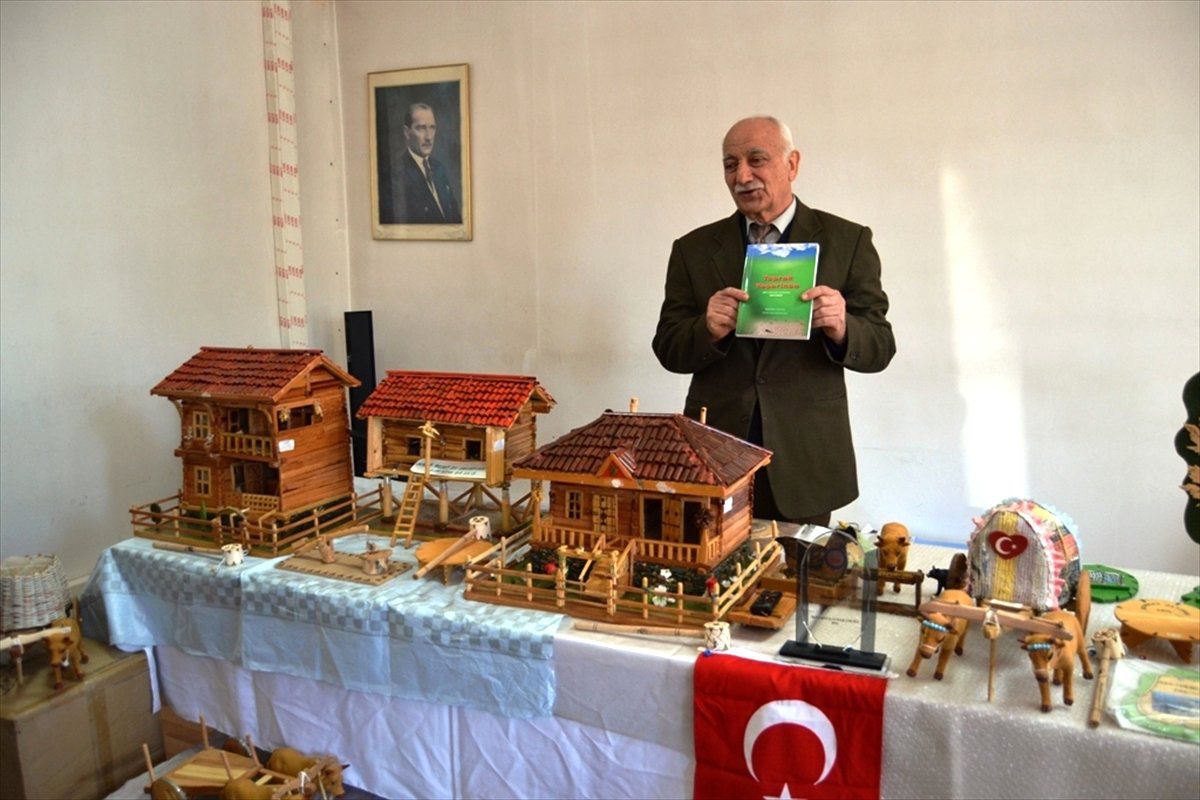 Boyabat\'ta Ahşap Sanatı Sergisi Açıldı
