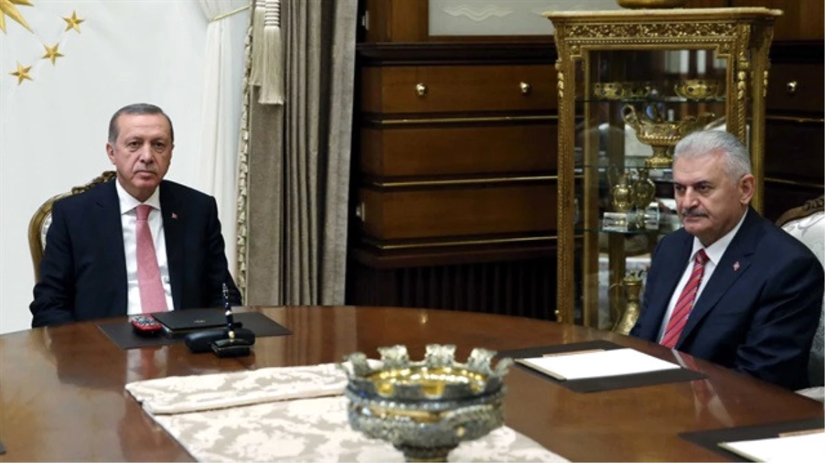 Cumhurbaşkanı Erdoğan ile Başbakan Binali Yıldırım Görüştü