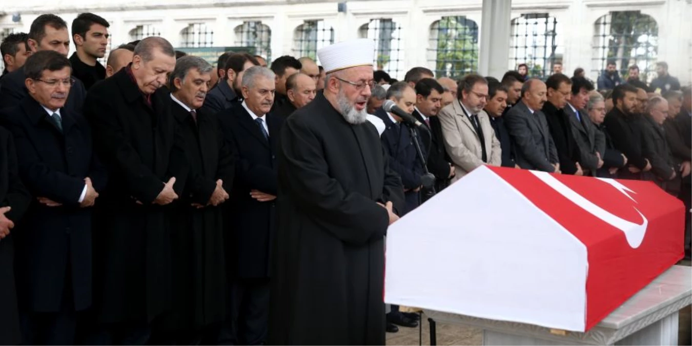 Cumhurbaşkanı Erdoğan ve Başbakan Yıldırım, Korkut Özal\'ın Cenaze Törenine Katıldı