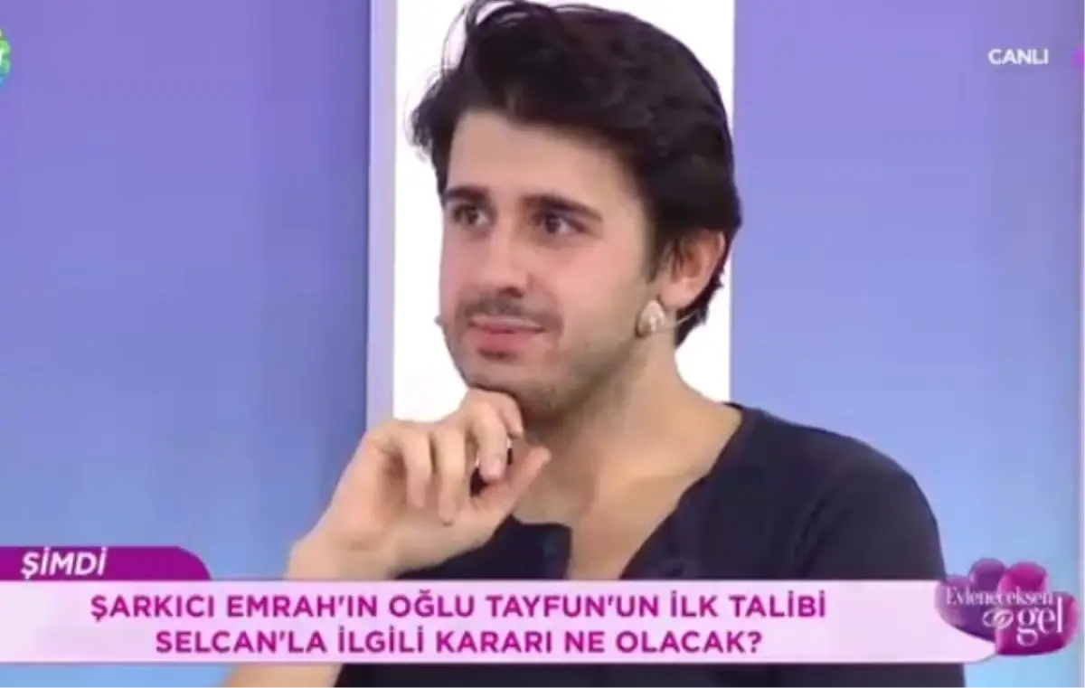 Emrah'ın Oğlu Tayfun, Evlilik Programında Eş Arıyor