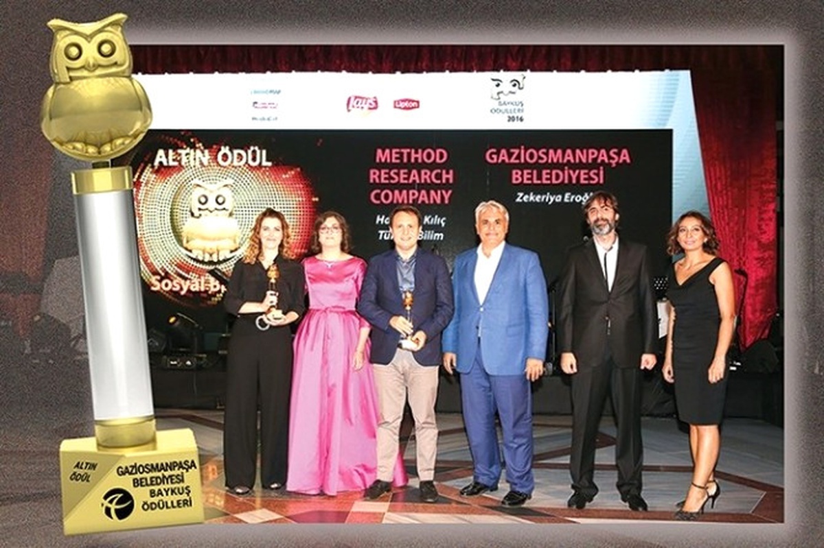 Gaziosmanpaşa Belediyesine \'Altın Baykuş\' Ödülü