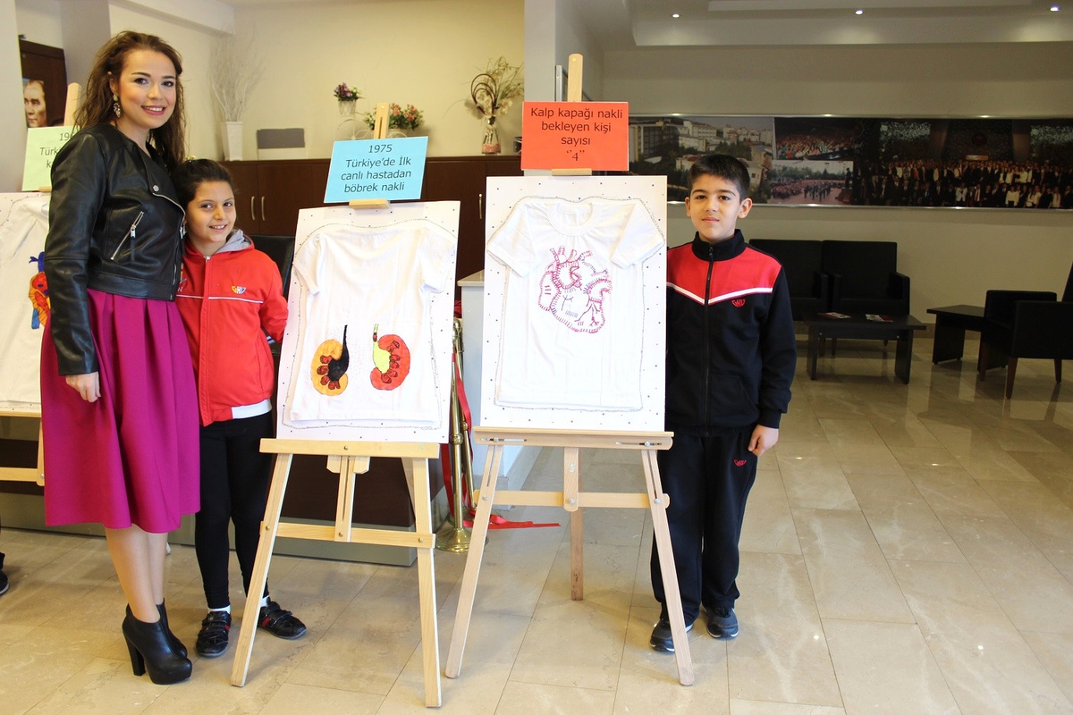 GKV\'li öğrencilerinden organ bağışına destek sergisi