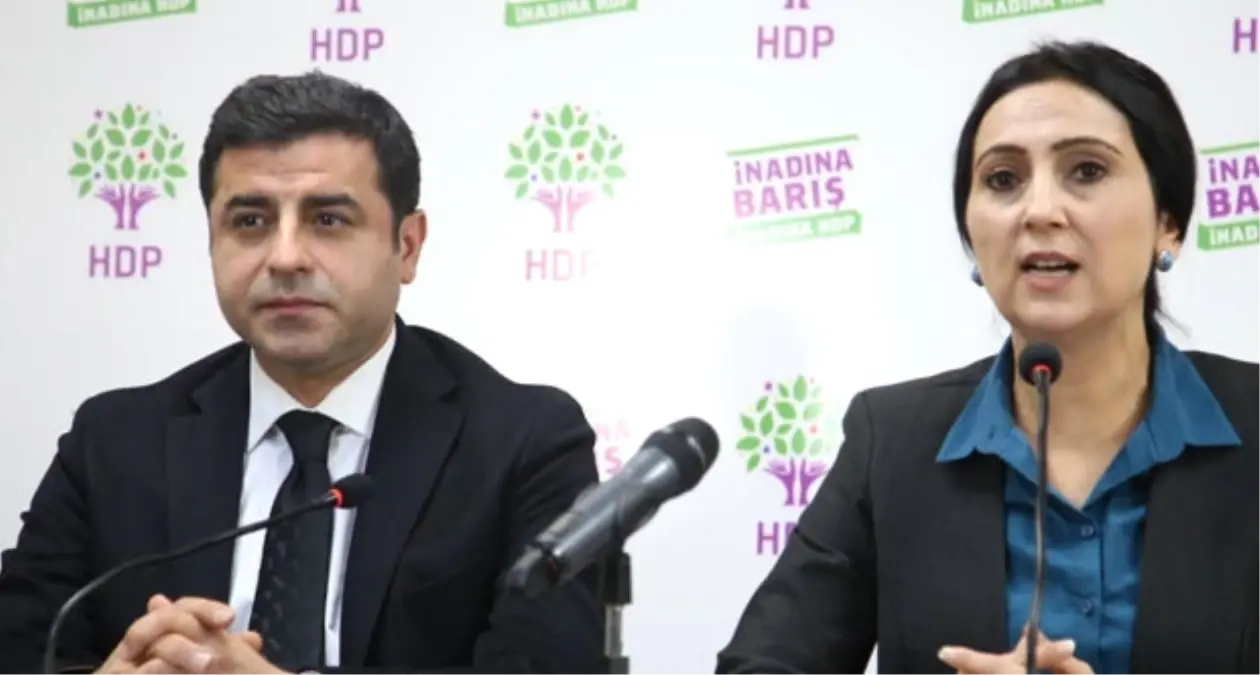 Hdp Eş Genel Başkanları Yüksekdağ ve Demirtaş\'ın Evinde Arama Yapıldı