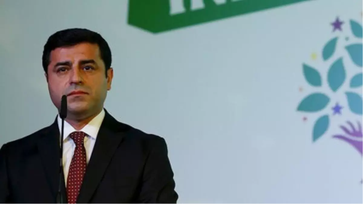 Hdp\'ye Terör Operasyonu: Demirtaş ve Yüksekdağ\'a Tutuklama Talebi