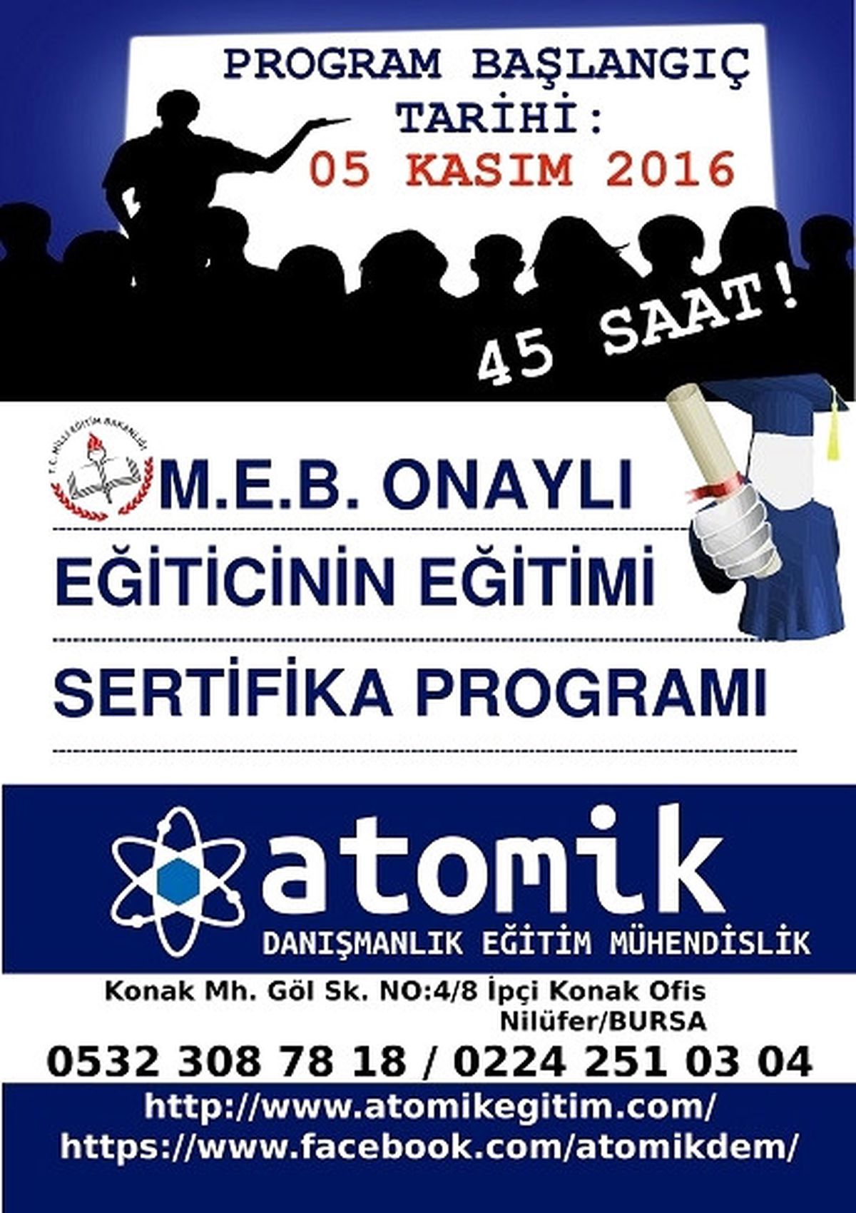 MEB Onaylı Eğiticinin Eğitimi