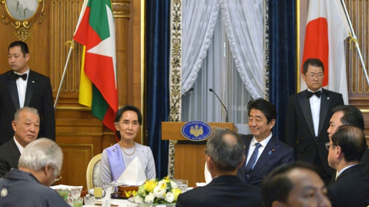 Myanmar Dışişleri Bakanı Suu Çii Japonya\'da