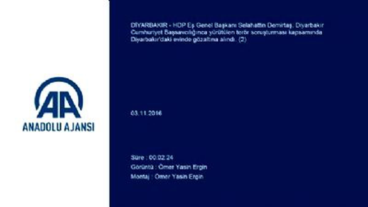 Son Dakika! Selahattin Demirtaş Tutuklama İstemiyle Mahkemeye Sevk Edildi