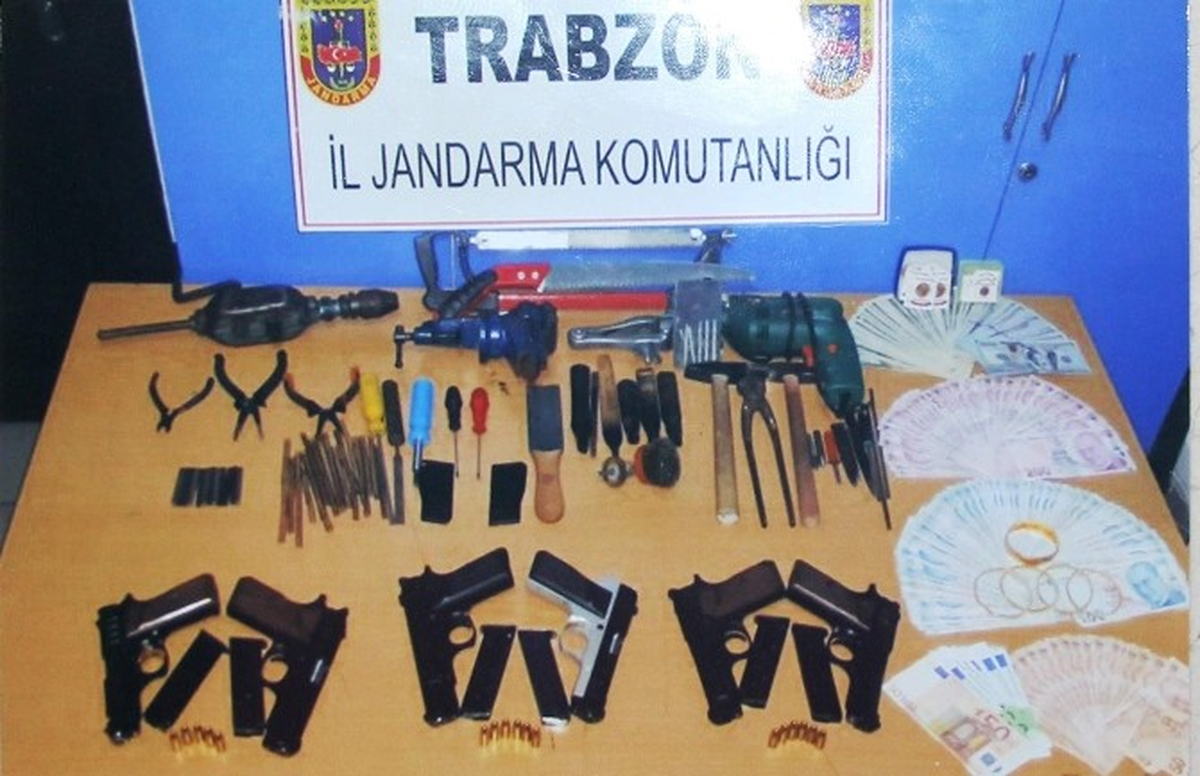 Trabzon\'da Silah Operasyonu