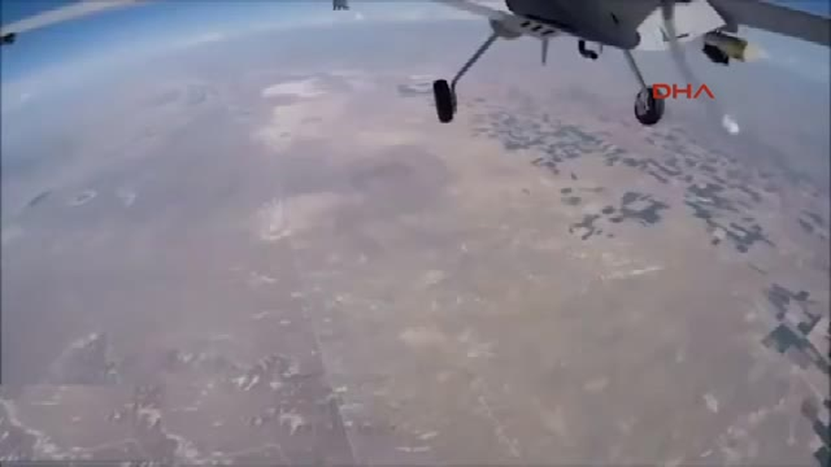 Zap Bölgesinde Tespit Edilen 2 PKK\'lı Silahlı Iha Ile Etkisiz Hale Getirildi
