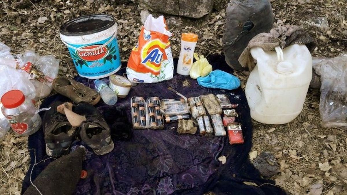 Batman\'da PKK\'ya Ait 5 Barınak İmha Edildi