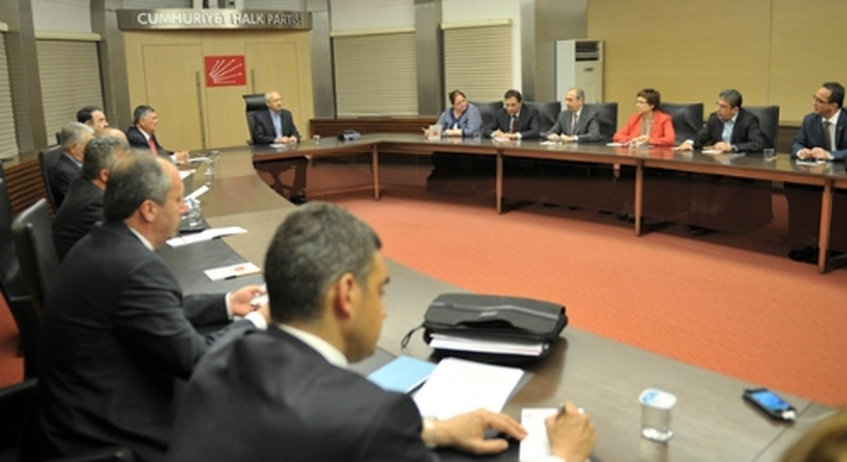 CHP Myk Olağanüstü Toplandı