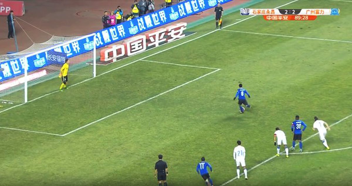 Çin Ligi'ndeki Panenka Rezil Etti