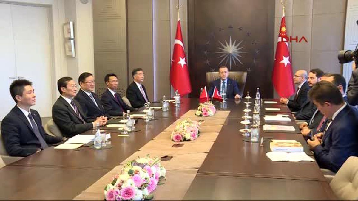 Cumhurbaşkanı Erdoğan, Çin Devlet Konseyi Başbakan Yardımcısı Yang\'ı Kabul Etti
