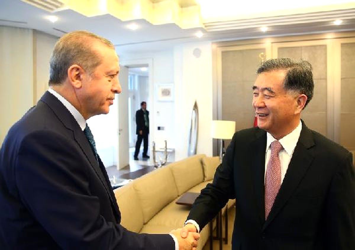 Cumhurbaşkanı Erdoğan,çin Halk Cumhuriyeti Devlet Konseyi Başbakan Yardımcısı Yang\'ı Kabul Etti
