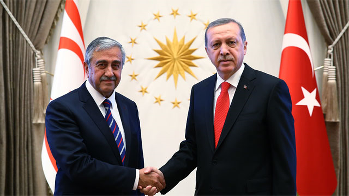 Erdoğan-Akıncı Görüşmesi