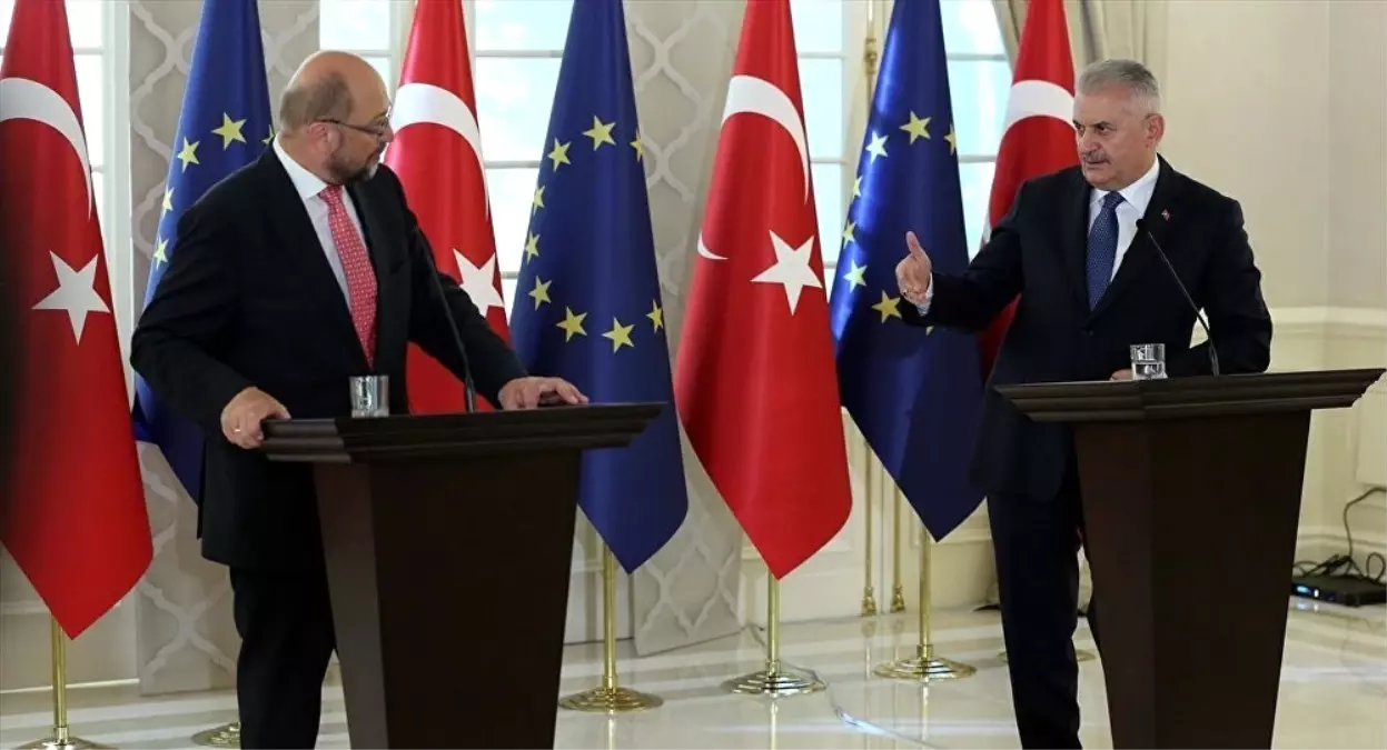 Son Dakika! Başbakan'dan AP Başkanı Schulz'a: Rahatsızız, Yargı Kararlarına Saygı Duyun