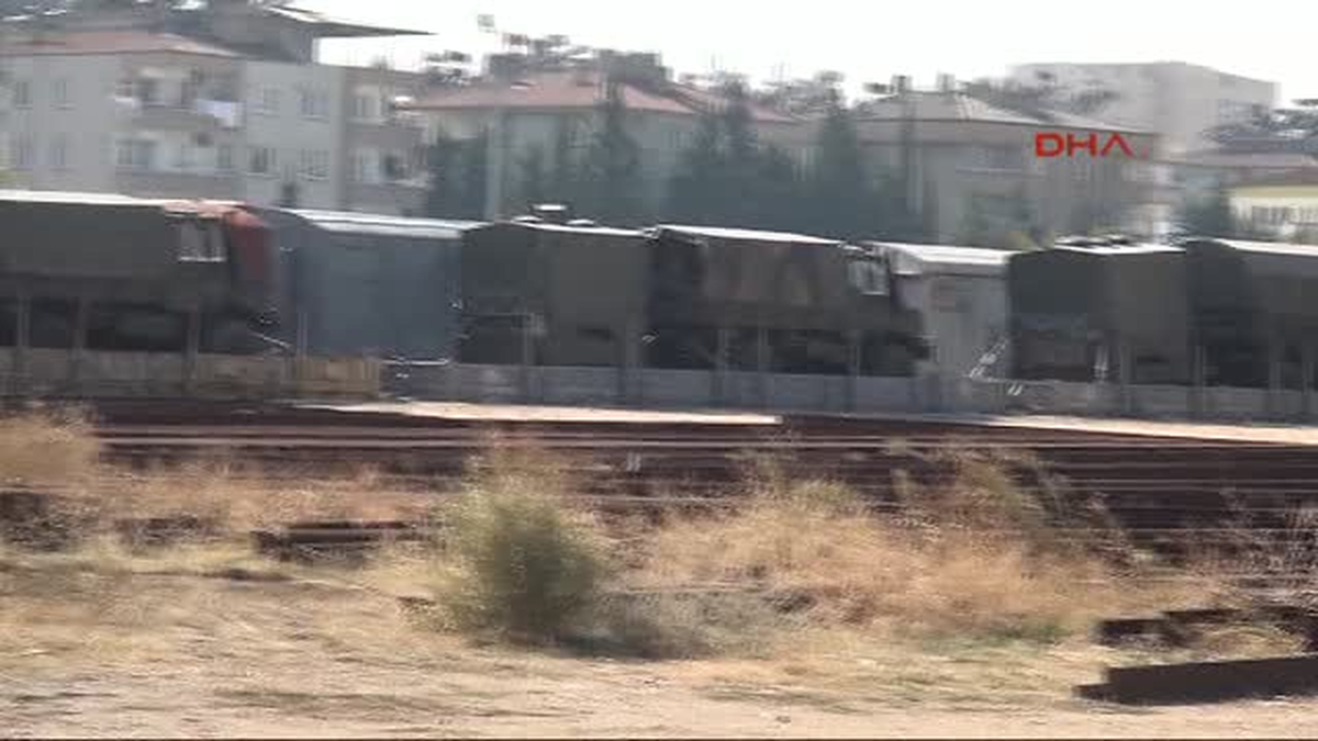 Gaziantep Ankara\'dan Suriye Sınırına Askeri Sevkiyat