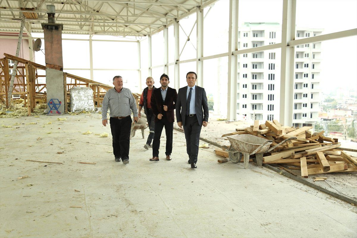 Genç, İmam Hatip Ortaokulu İnşaatını İnceledi