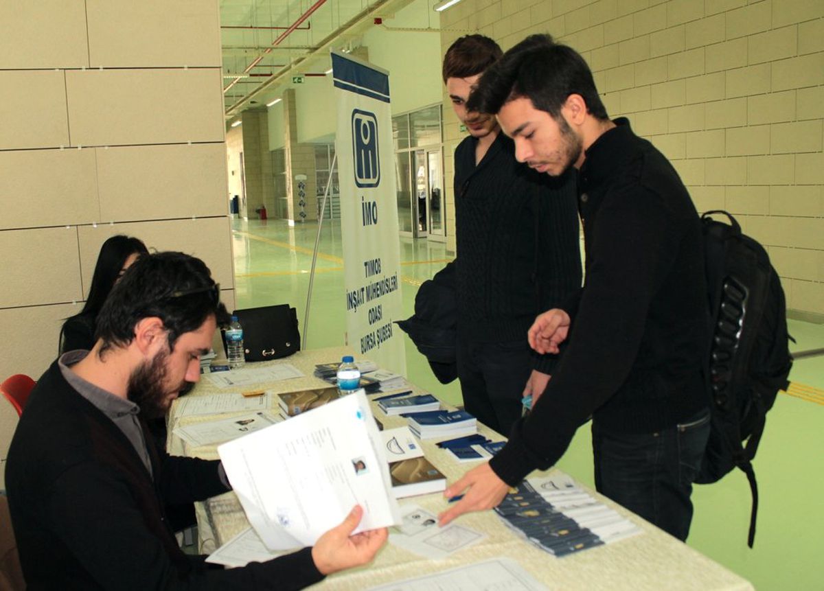 GENÇ İMO, Üniversitelerde Stand Açtı…