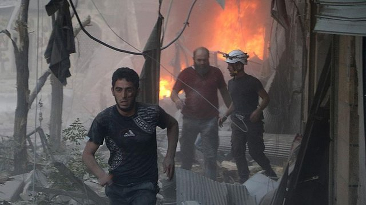 Halep\'te Yerleşim Alanlarına Saldırı