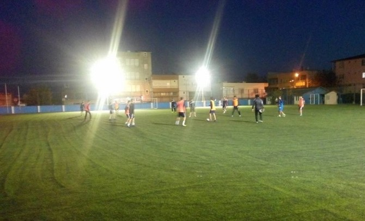 Kahta Atatürk Stadının Işıklandırması Tamamlandı