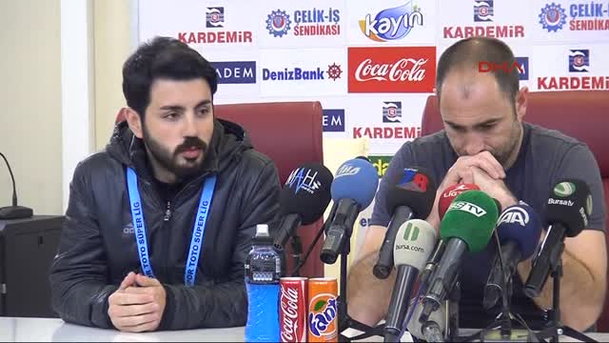 Kardemir Karabükspor-Bursaspor Maçının Ardından